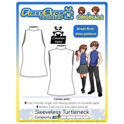 FSCO® Versatile Sleeveless Turtleneck Sewing Pattern