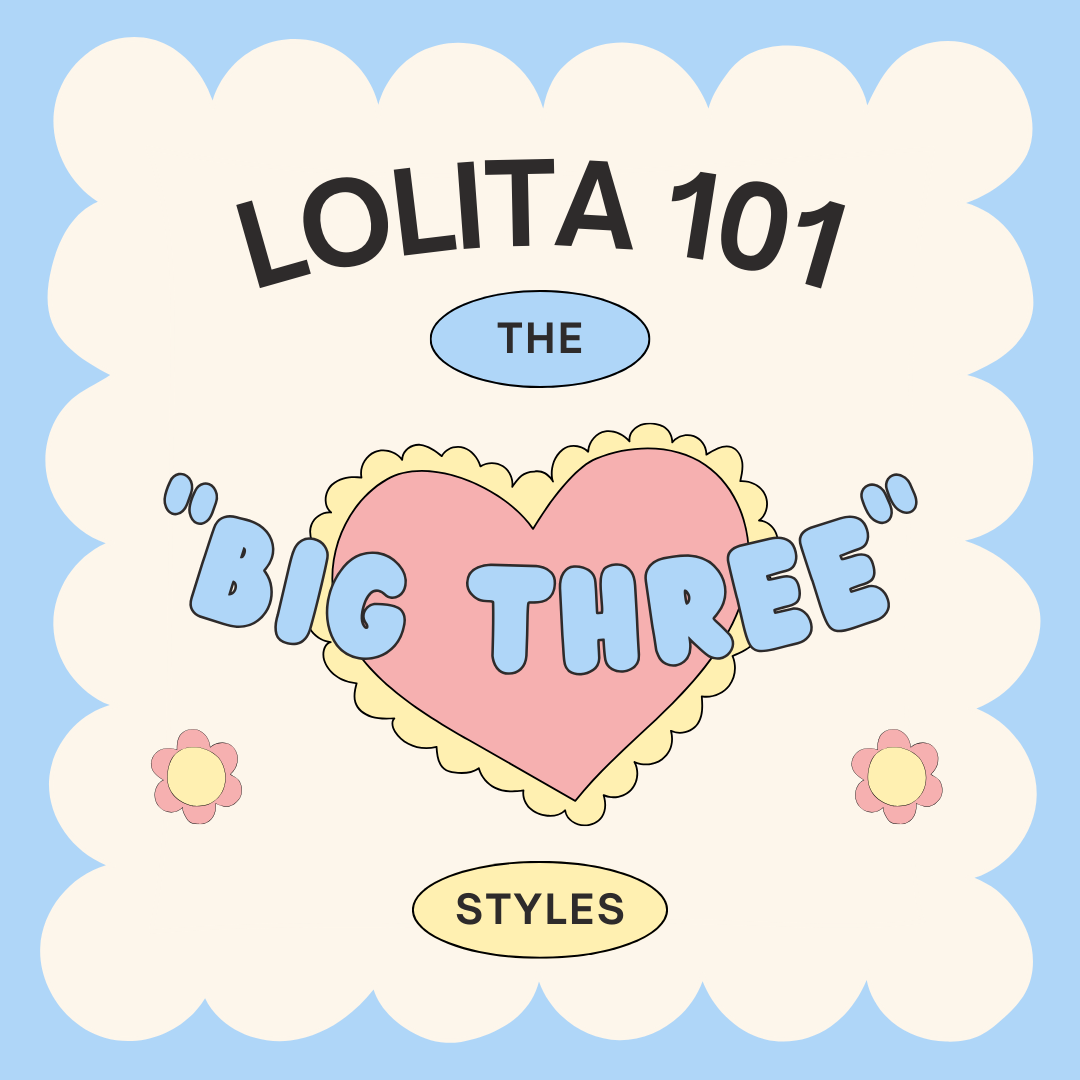 hero image design "Lolita 101: The "Big Three" Sub-Styles
