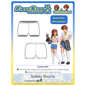 FSCO® Secure Fit Safety Shorts Sewing Pattern