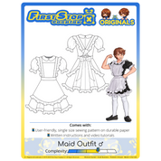 FSCO® Classic Maid Outfit ♂ Sewing Pattern