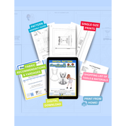 FSCO® DIGITAL Fun & Frilly Apron ♀ Sewing Pattern