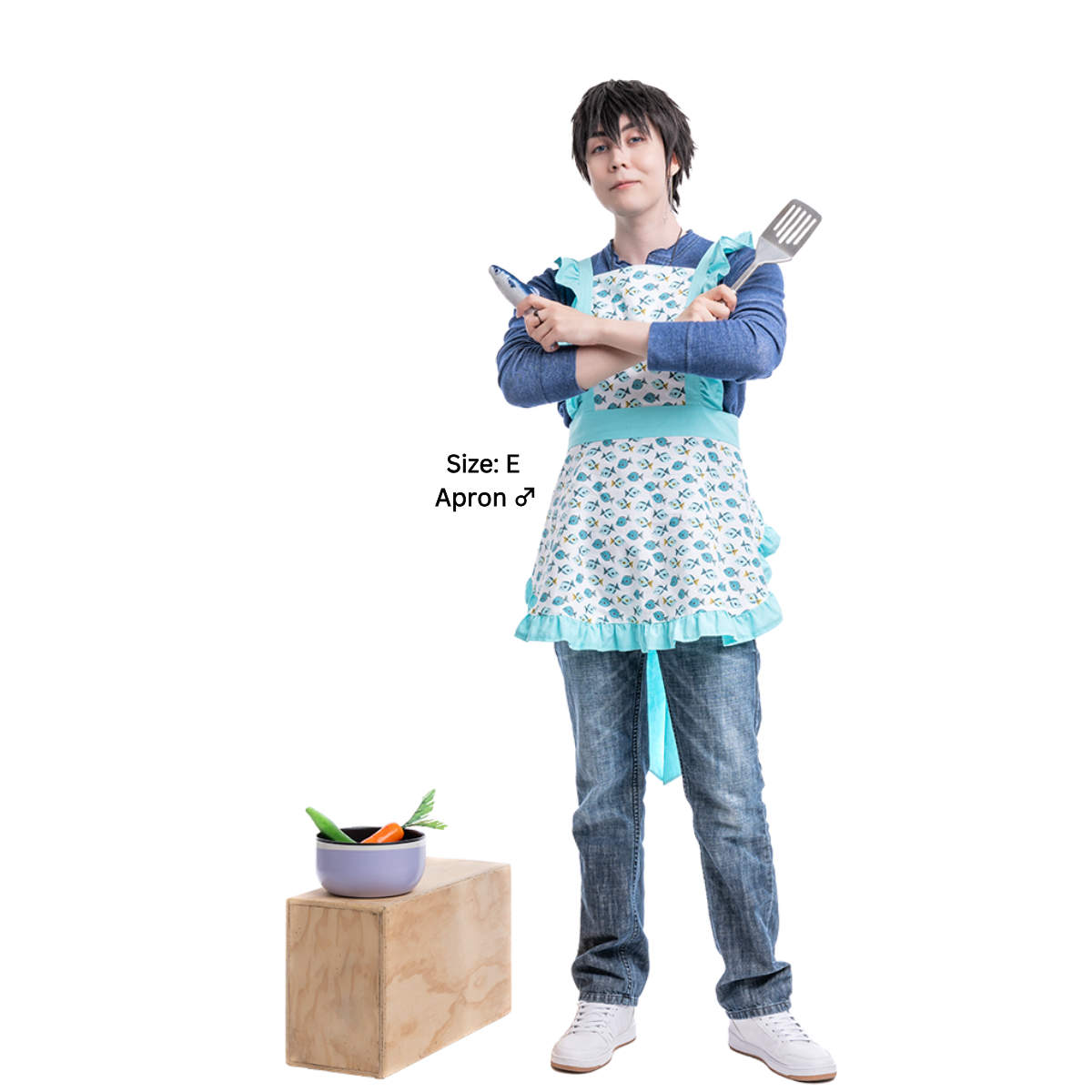 FSCO® Fun & Frilly Apron ♂ Sewing Pattern
