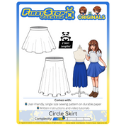 FSCO® Dual-Length Circle Skirt Sewing Pattern