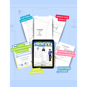 FSCO® DIGITAL Smart & Sleek Blazer ♂ Sewing Pattern