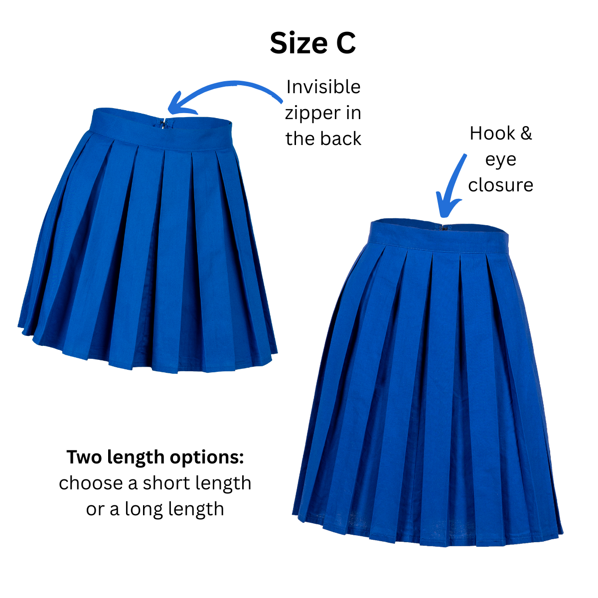 FSCO® DIGITAL Dual-Length Box Pleated Skirt Sewing Pattern