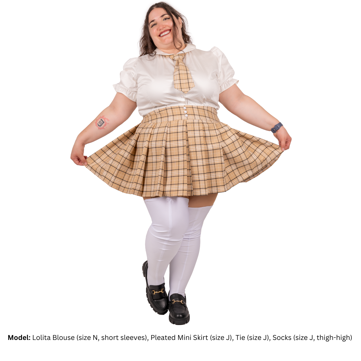 FSCO® DIGITAL Pleated Mini Skirt Sewing Pattern