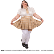 FSCO® DIGITAL Pleated Mini Skirt Sewing Pattern