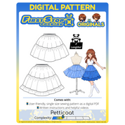 FSCO® DIGITAL Dual-Length Petticoat Sewing Pattern