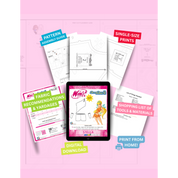 Winx Club DIGITAL Stella Sewing Pattern