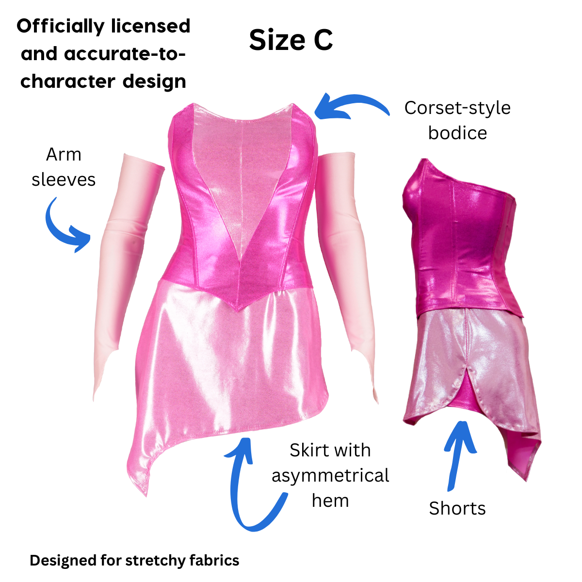 Winx Sewing Pattern Winx Club Flora Sewing Pattern – First Stop Cosplay