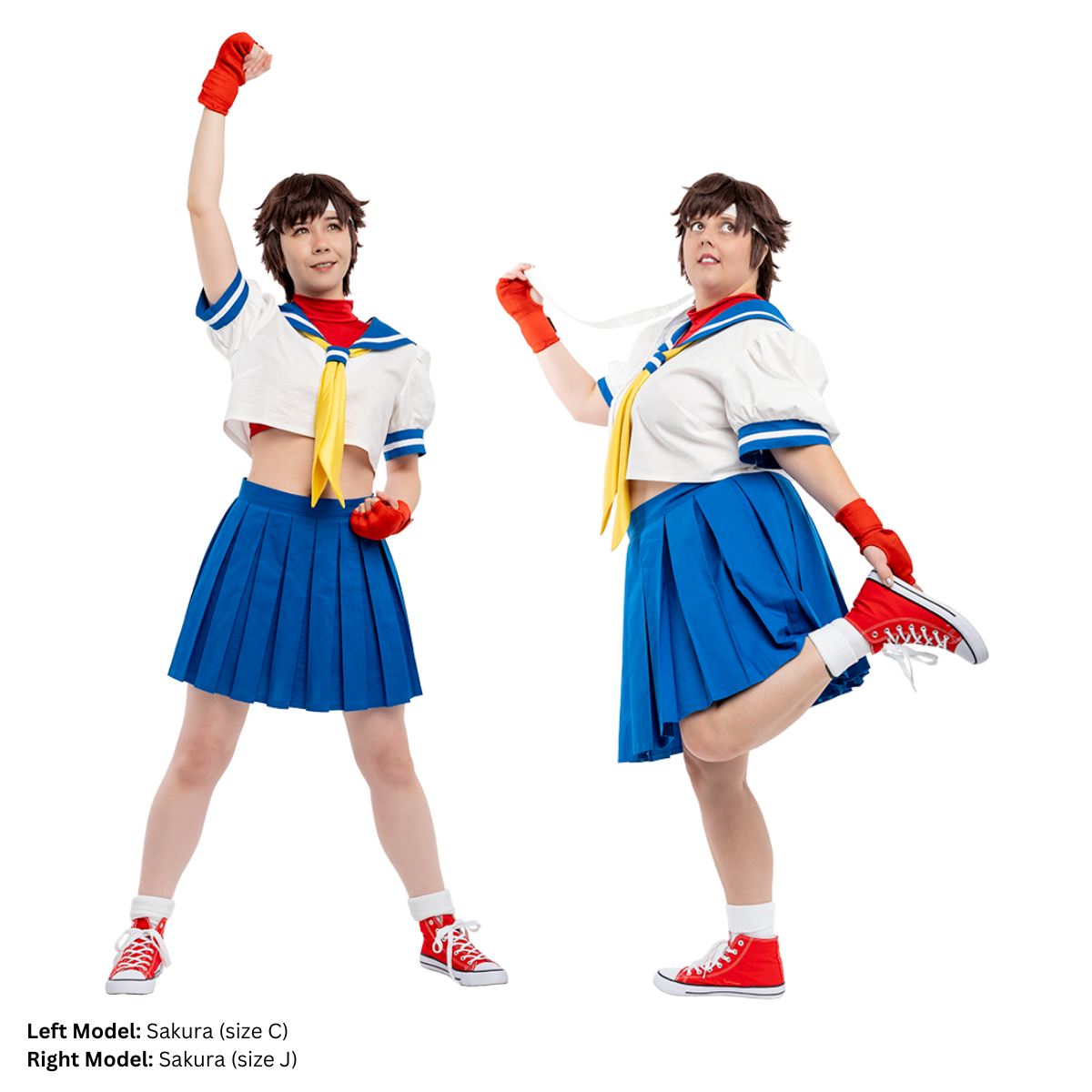 Street Fighter DIGITAL Sakura Sewing Pattern