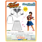 Street Fighter Sakura Sewing Pattern