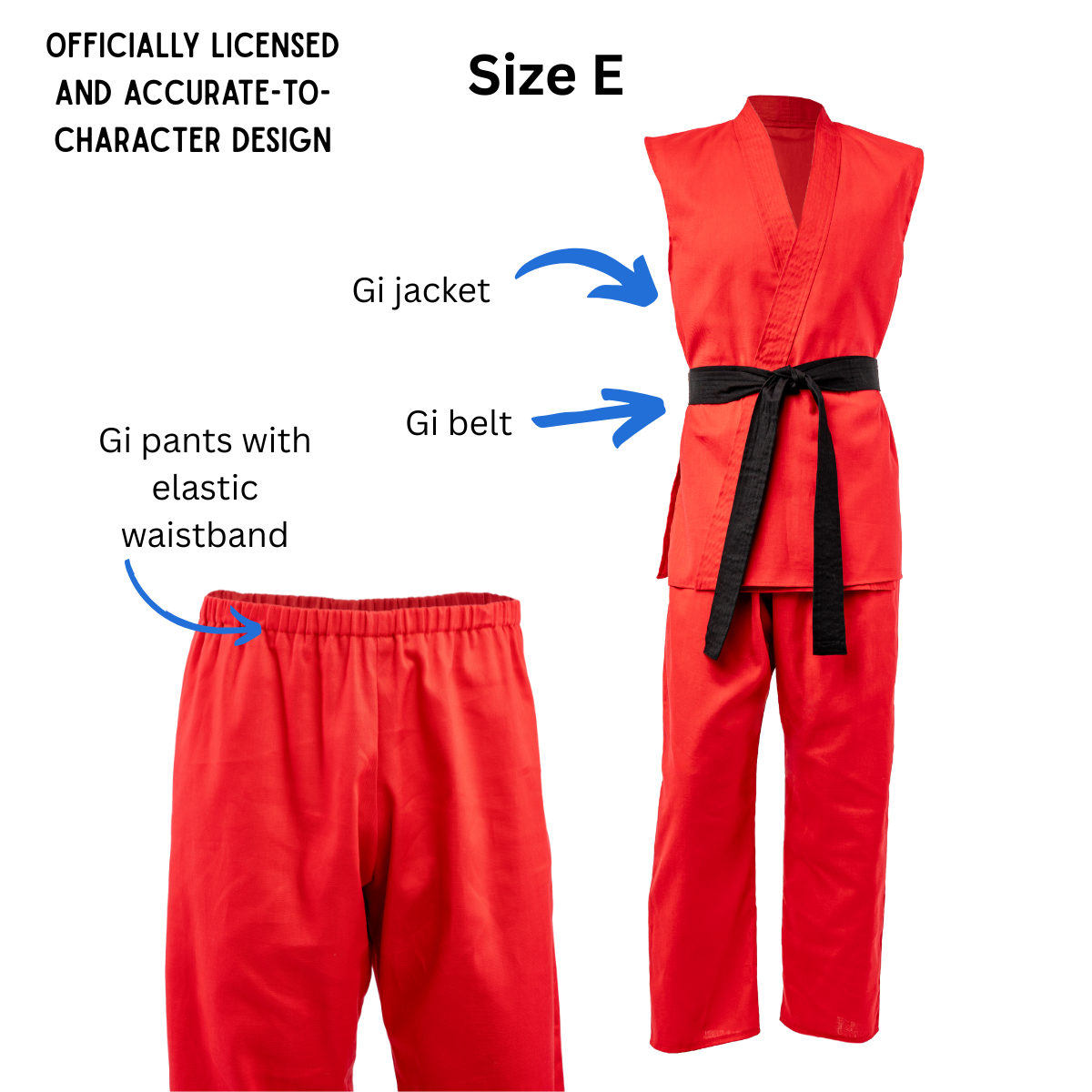 Street Fighter Ken Sewing Pattern