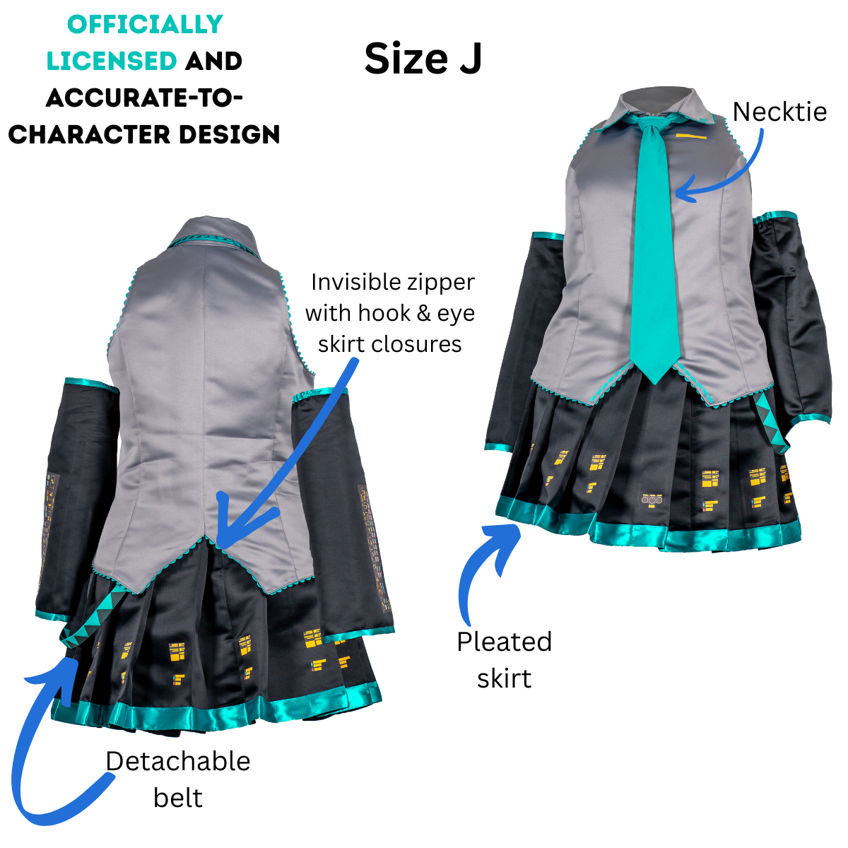 Hatsune Miku DIGITAL Sewing Pattern