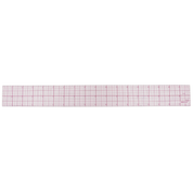 18" Westcott Beveled Plastic Ruler