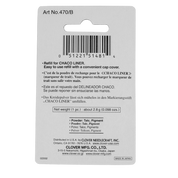Image of the back of the packaging of the Chaco Liner refill.