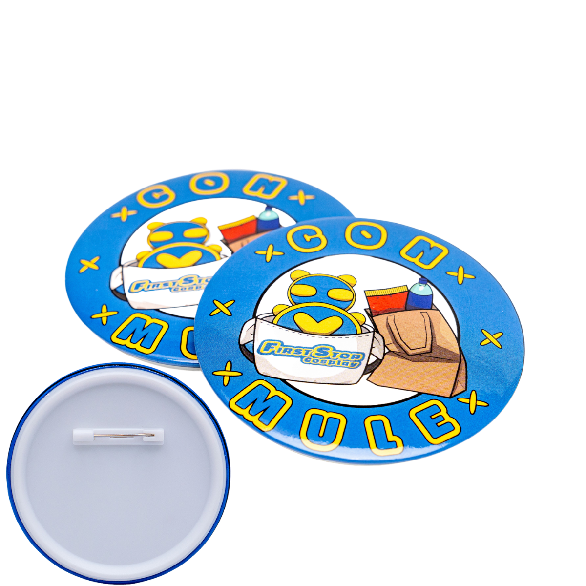 FSCO® Pinback Buttons – First Stop Cosplay