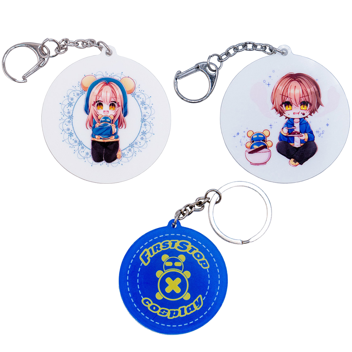 Cosplayer Introduction Character Keychain FSCO® Keychains – First Stop Cosplay